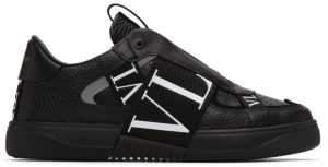 Valentino Garavani Black & White VL7N Slip-On Sneakers