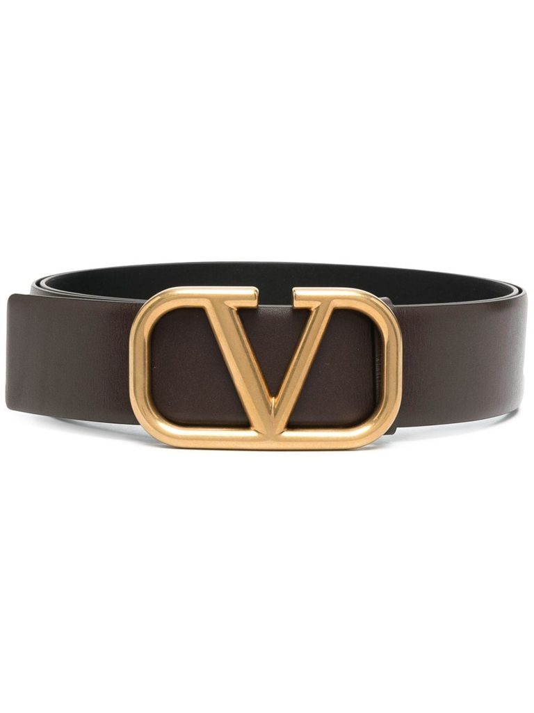 Valentino Garavani VLogo leather belt