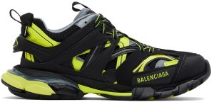 Balenciaga Black & Yellow Track Sneakers