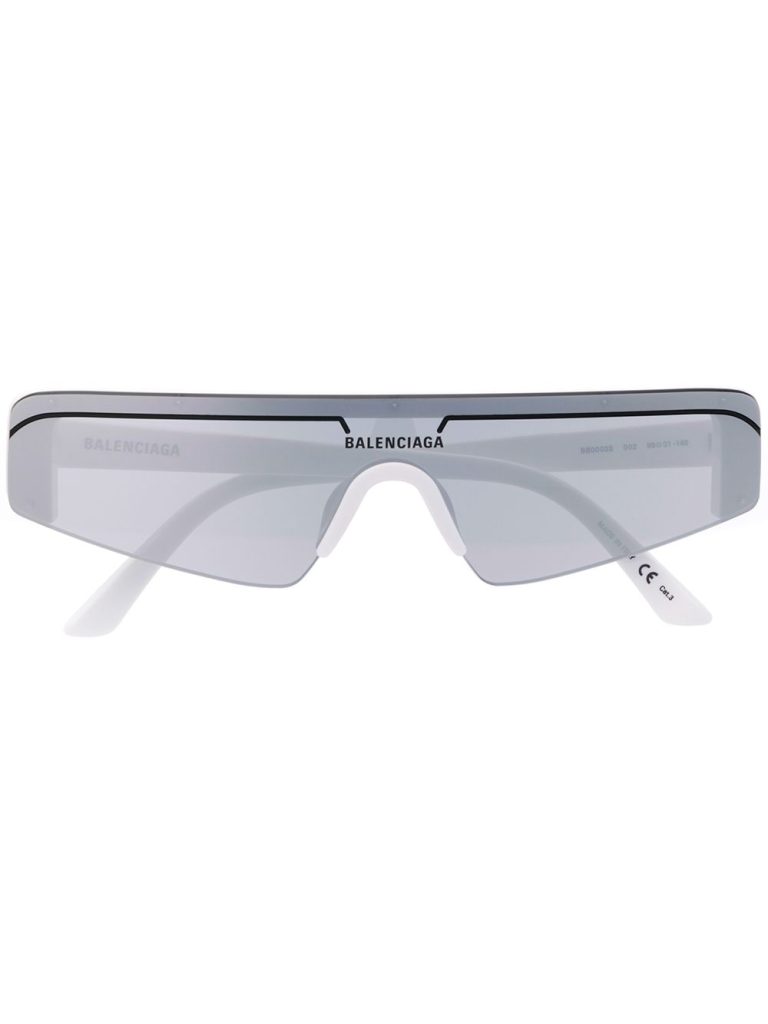Balenciaga Eyewear Ski rectangular-frame sunglasses