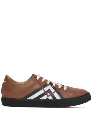 Burberry Chevron Check low-top sneakers