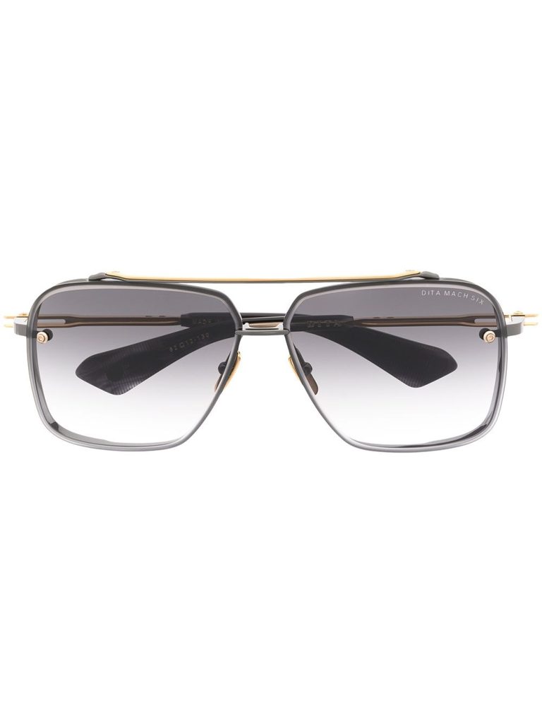 Dita Eyewear Mach 6 square-frame sunglasses