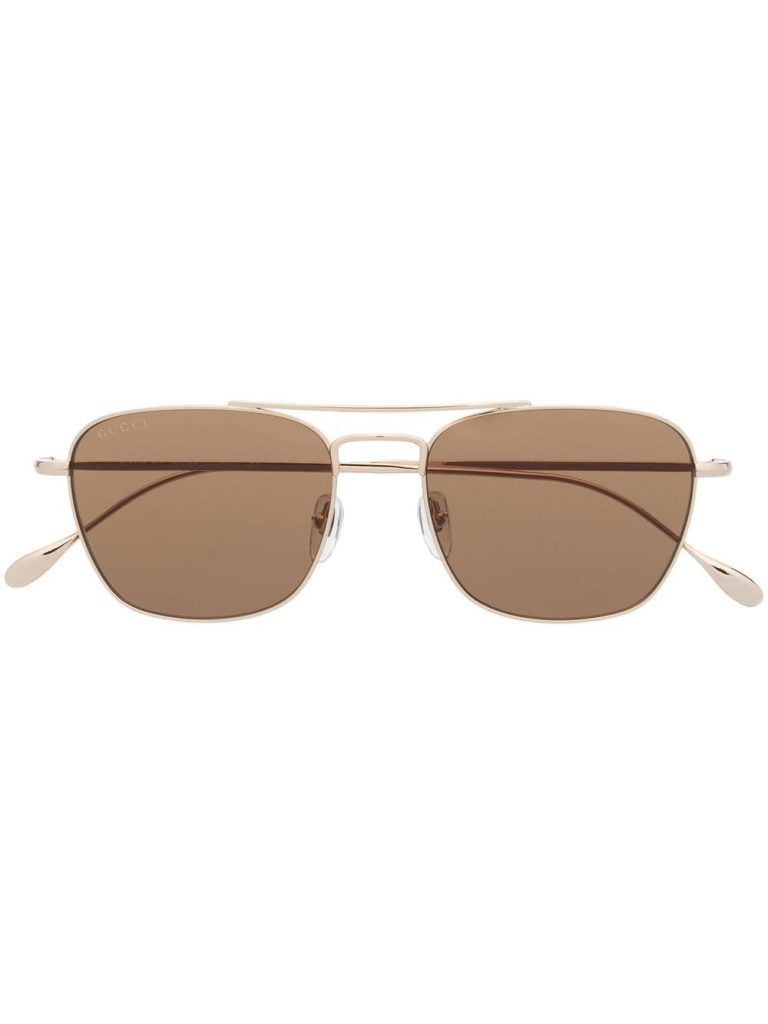 Gucci Eyewear square pilot-frame sunglasses