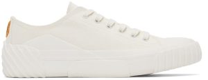 Kenzo White Crest Low Sneakers