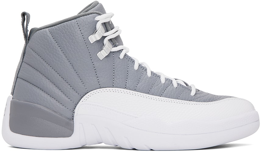 Nike Jordan Gray Jordan 12 Retro Sneakers