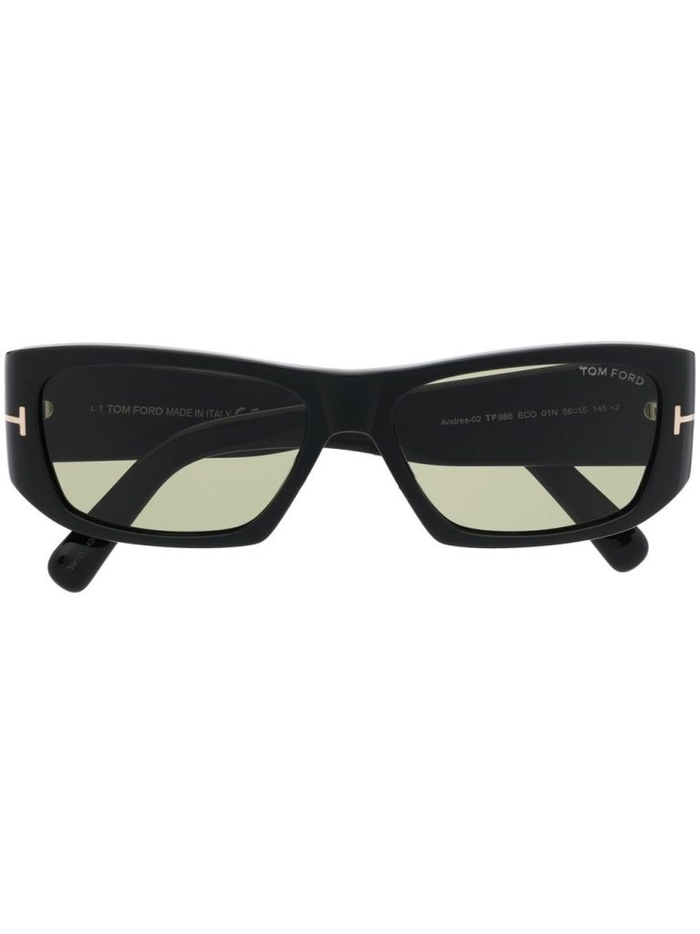 TOM FORD Eyewear tinted rectangle-frame sunglasses