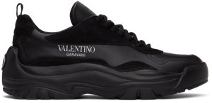 Valentino Garavani Black Gumboy Sneakers