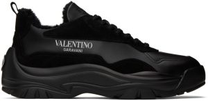 Valentino Garavani Black Gumboy Sneakers