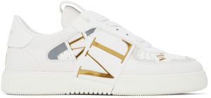 Valentino Garavani Leather VL7N With Bands Low Sneakers