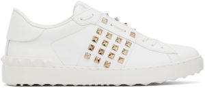 Valentino Garavani White Untitled Open Sneakers