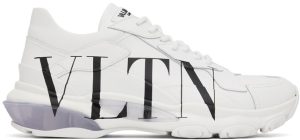 Valentino Garavani White VLTN Bounce Sneakers