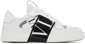 Valentino Garavani White & Grey VL7N Sneakers