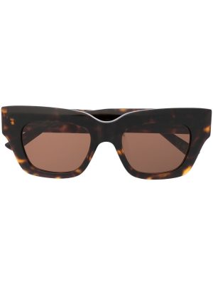 Balenciaga Eyewear logo-plaque square-frame sunglasses