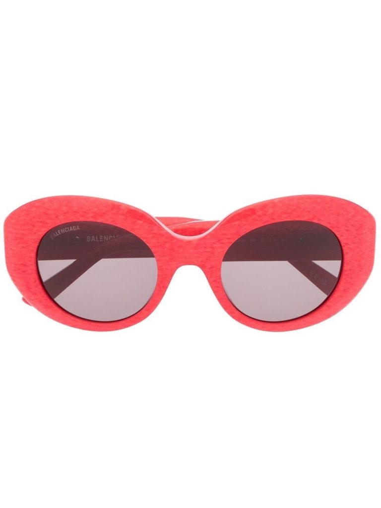 Balenciaga Eyewear oversized round-frame sunglasses