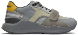 Burberry Gray Ramsey Sneakers