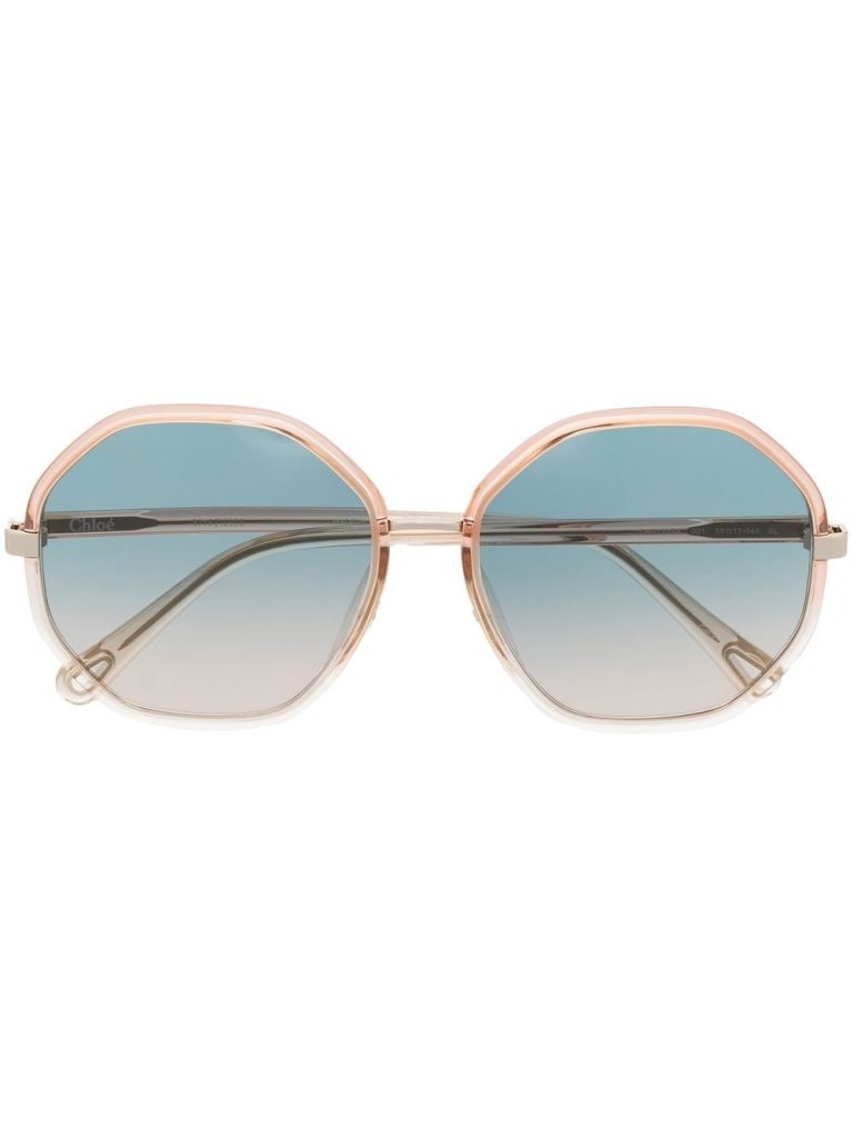 Chloé Eyewear round-frame tinted sunglasses