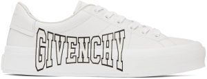 Givenchy White City Sport Sneakers