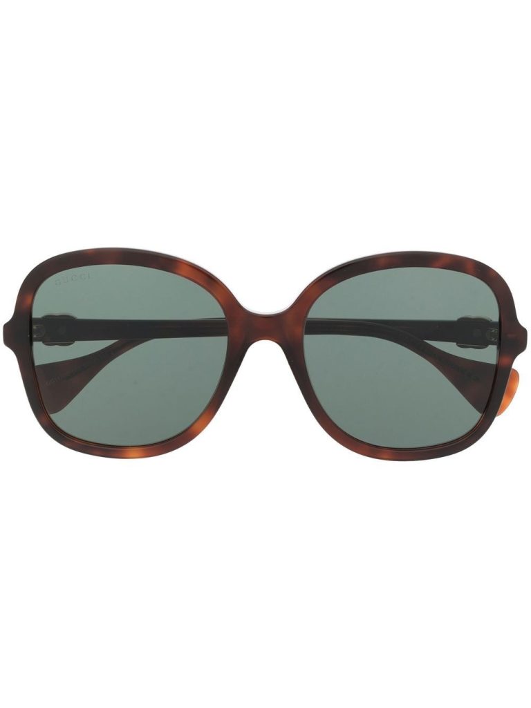 Gucci Eyewear square frame oversize sunglasses