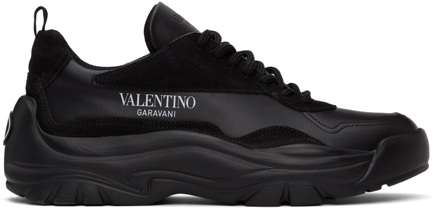 Valentino Garavani Black & White Gumboy Sneakers