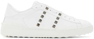 Valentino Garavani White Rockstud Untitled Sneakers