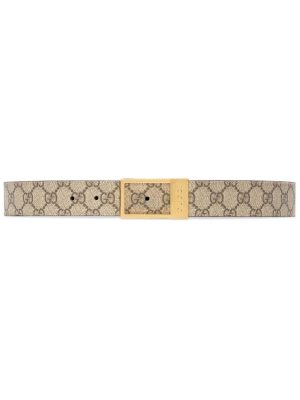 Gucci GG canvas buckled belt