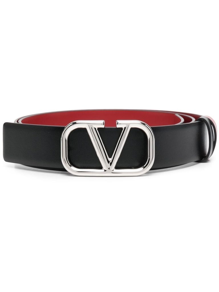 Valentino Garavani VLogo Signature buckle-fastening belt