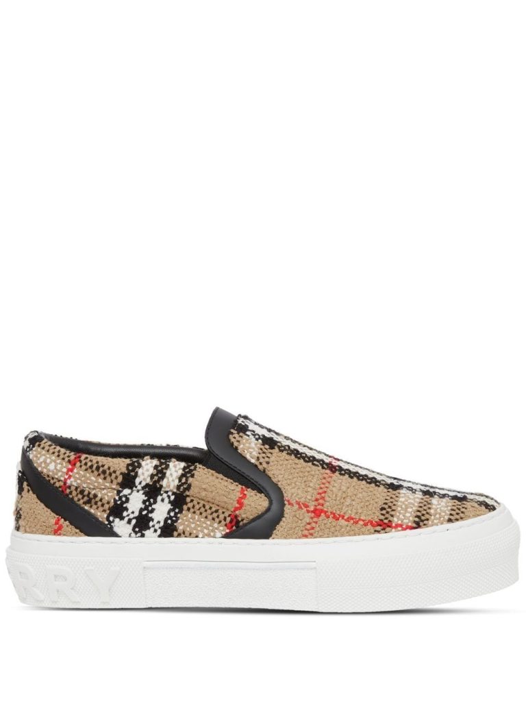 Burberry Vintage Check slip-on trainers