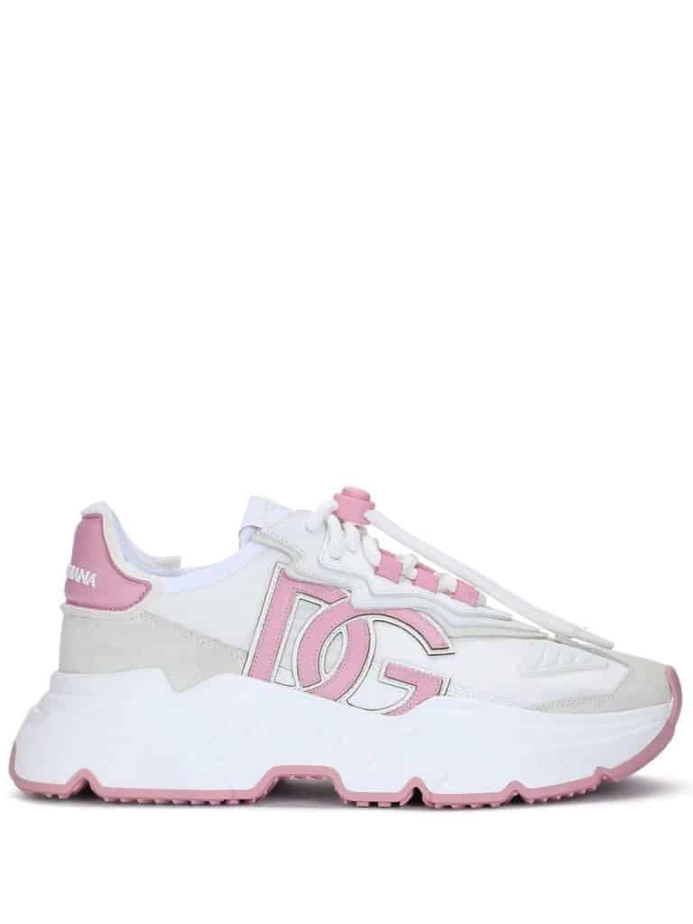 Dolce & Gabbana Daymaster logo-patch lace-up sneakers