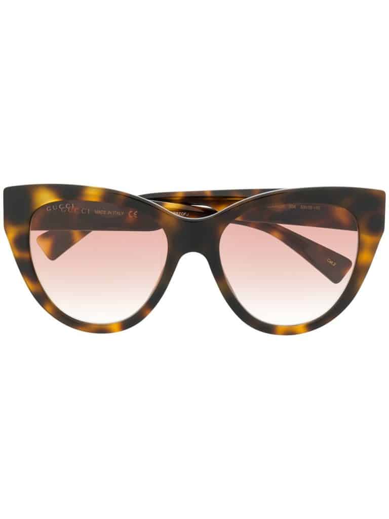 Gucci Eyewear cat-eye shaped sunglasses