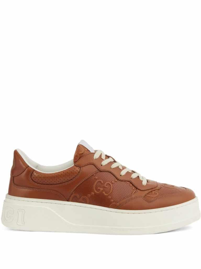 Gucci GG logo-embossed sneakers