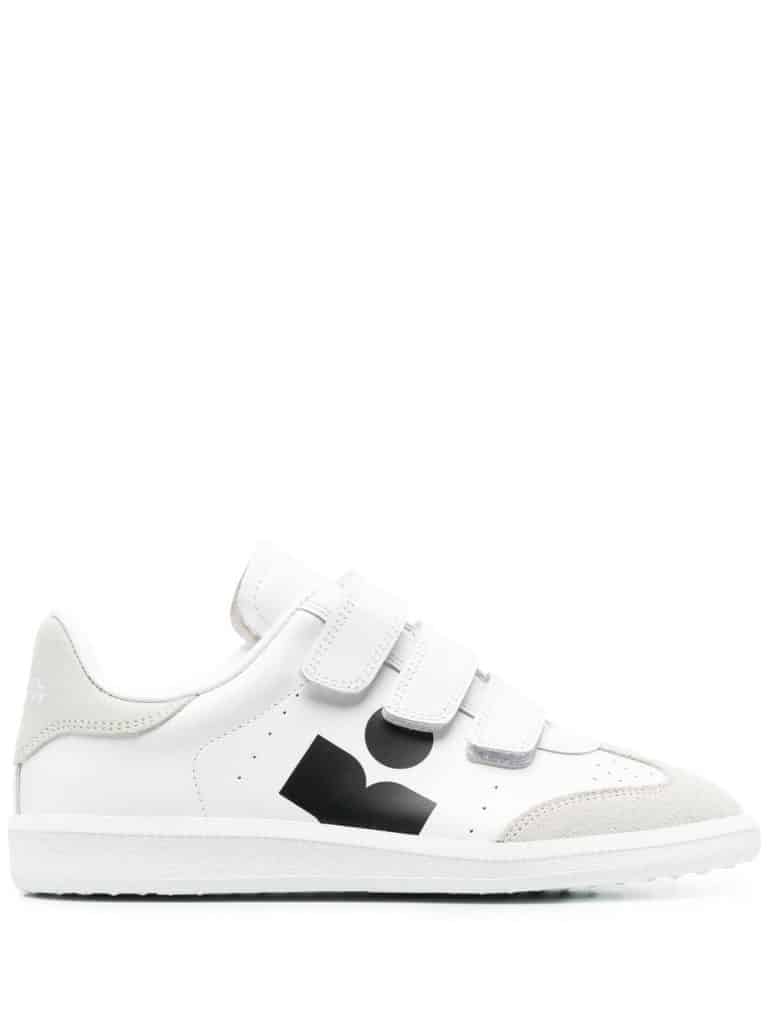 Isabel Marant logo-patch touch-strap sneakers