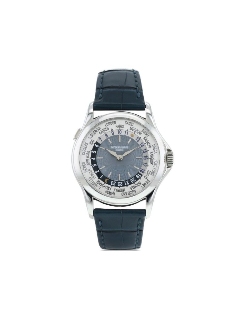 Patek Philippe 2000 pre-owned World Time 39mm