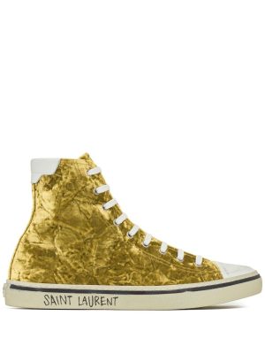 Saint Laurent Malibu high-top sneakers