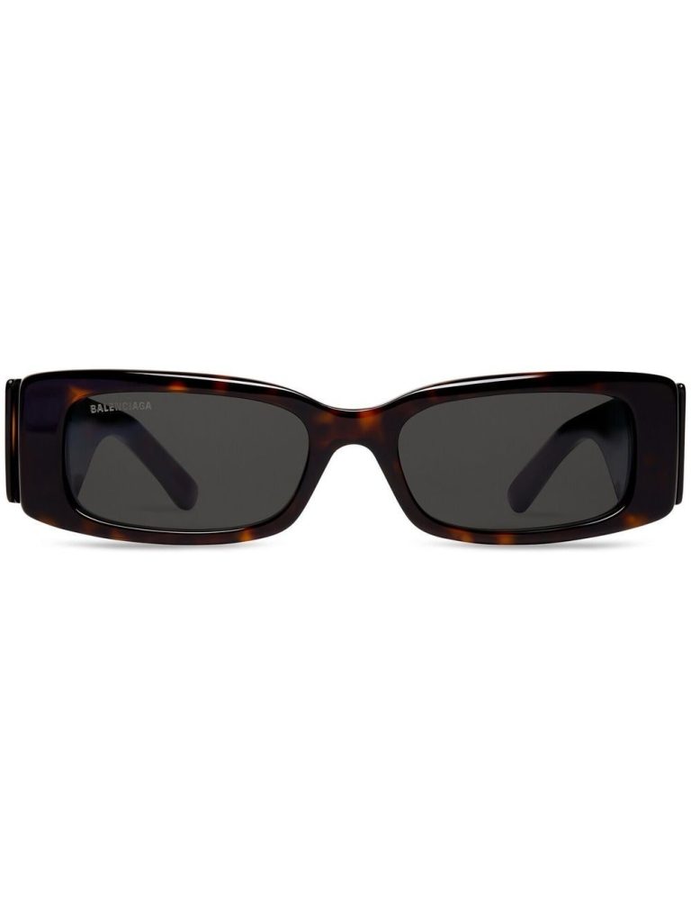 Balenciaga Eyewear rectangle-frame tinted sunglasses