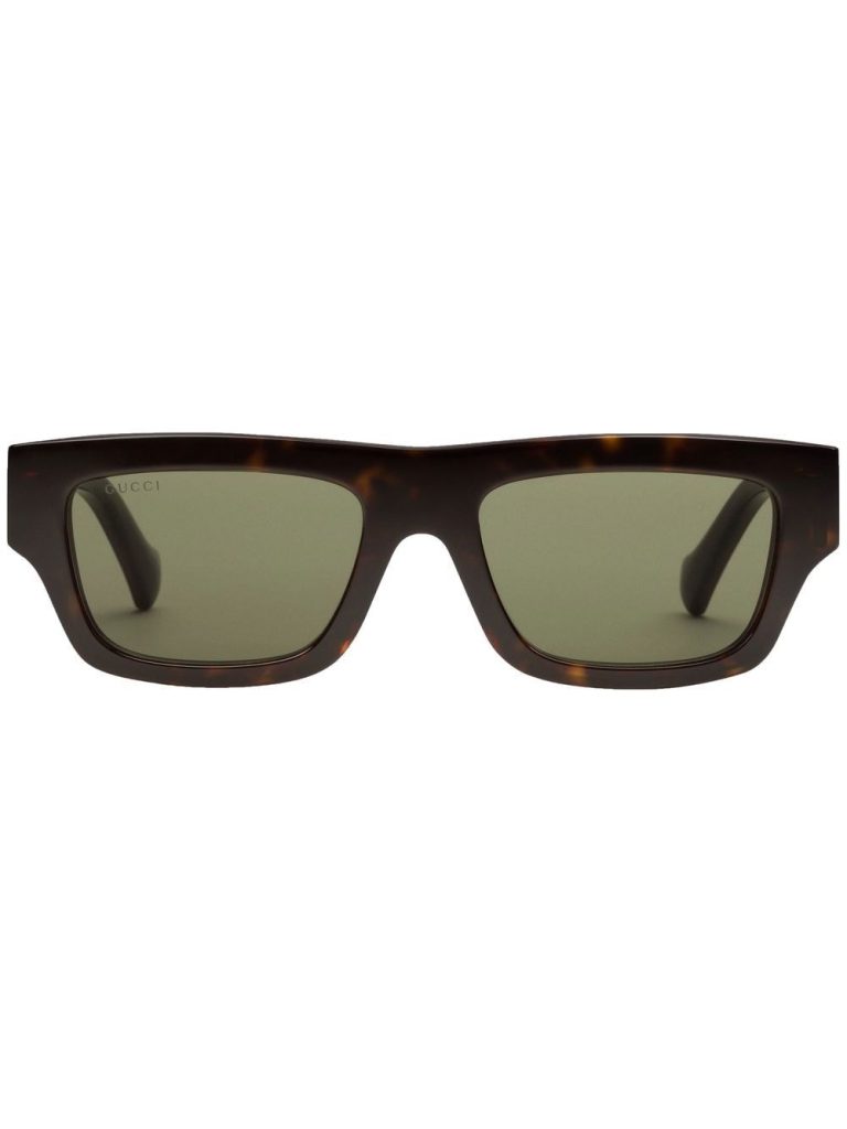 Gucci Eyewear tortoise square-frame sunglasses