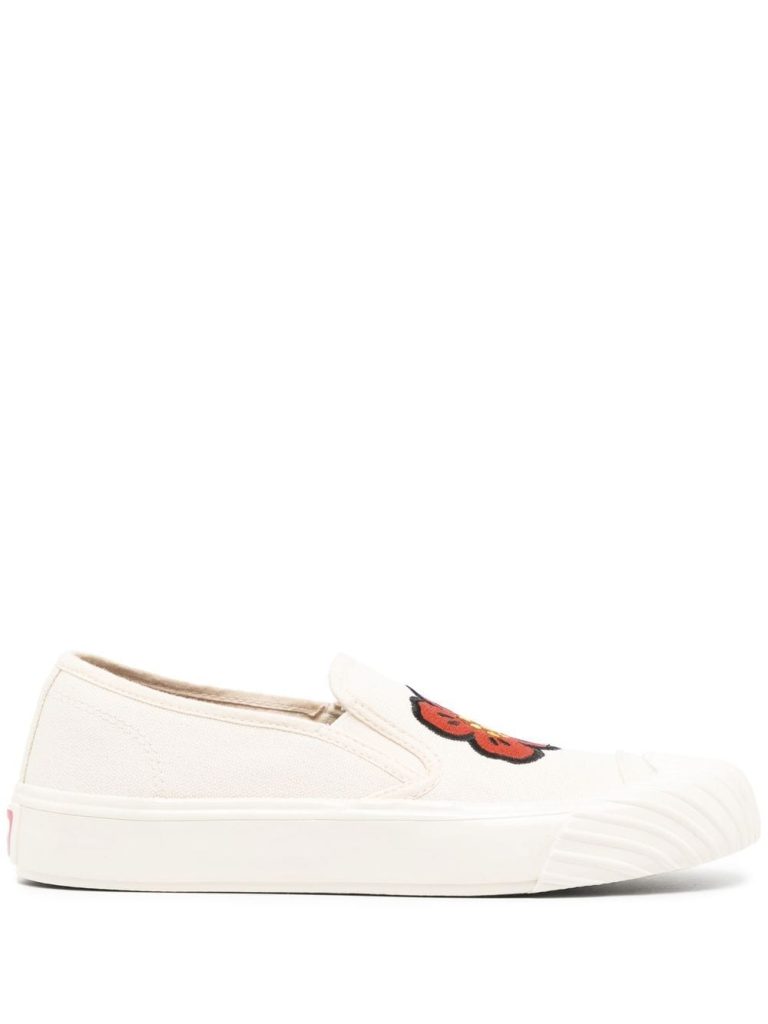 Kenzo embroidered-logo slip-on sneakers