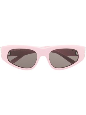 Balenciaga Eyewear logo-plaque cat-eye sunglasses