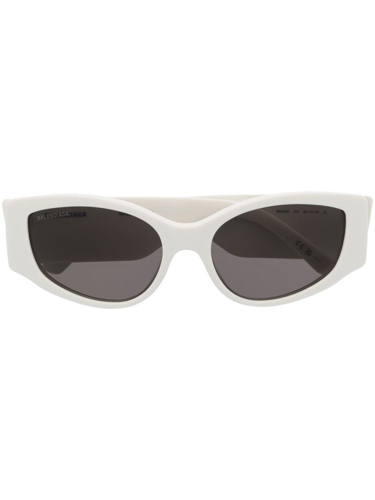 Balenciaga Eyewear logo-print tinted-lenses sunglasses