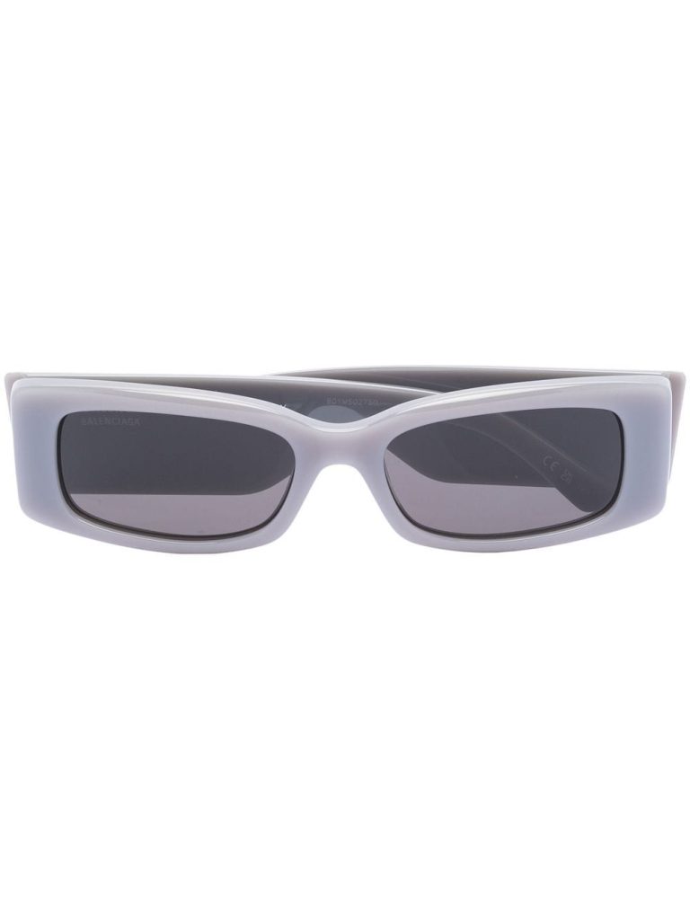 Balenciaga Eyewear square-frame logo-print sunglasses