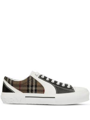 Burberry Vintage Check mesh low-top sneakers