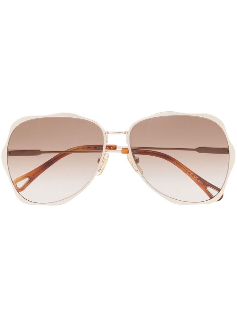 Chloé Eyewear oversized tinted sunglasses