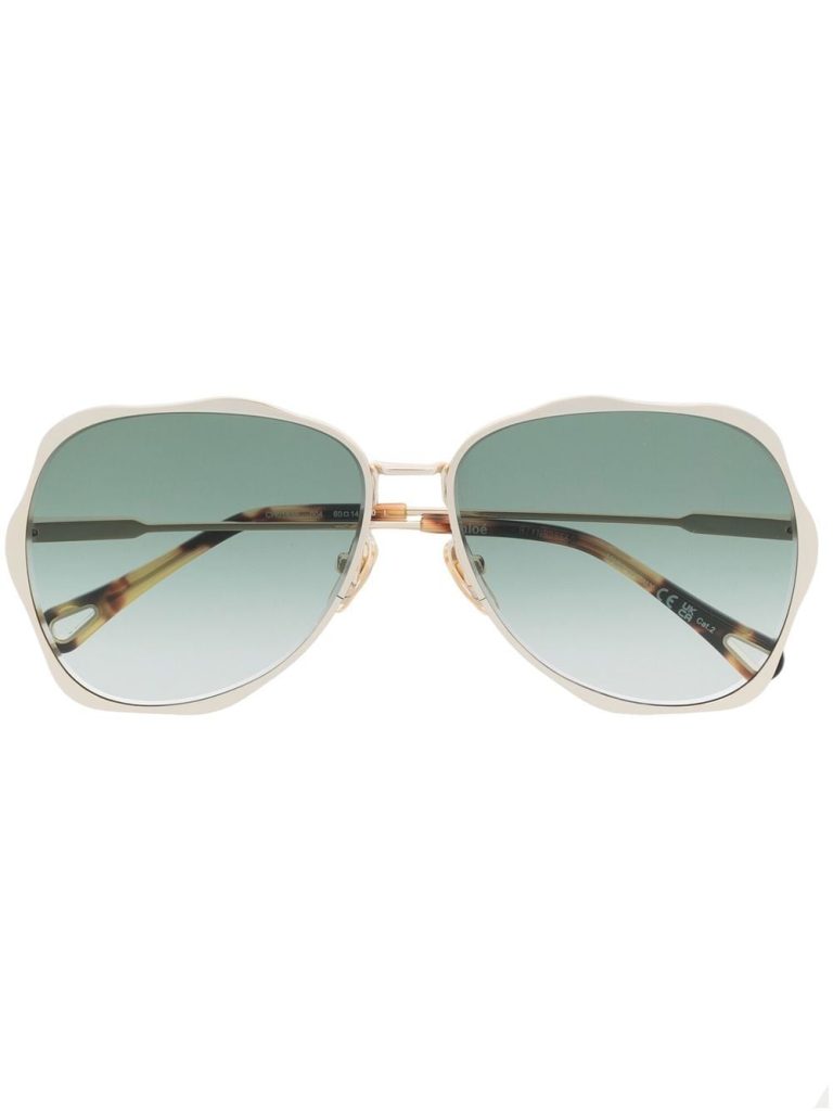 Chloé Eyewear pilot-frame sunglasses