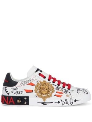 Dolce & Gabbana lace-up low-top sneakers