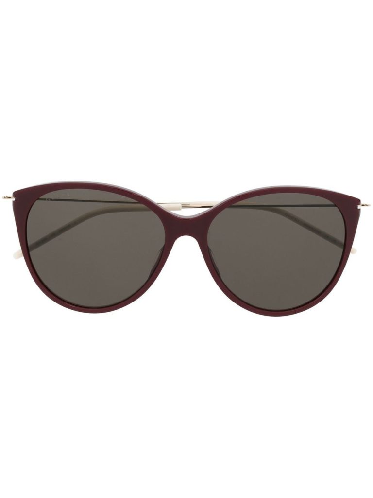 Gucci Eyewear GG engraved pantos-frame sunglasses