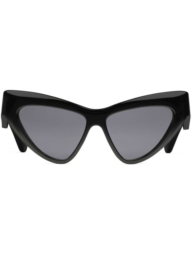 Gucci Eyewear logo-embossed cat-eye sunglasses