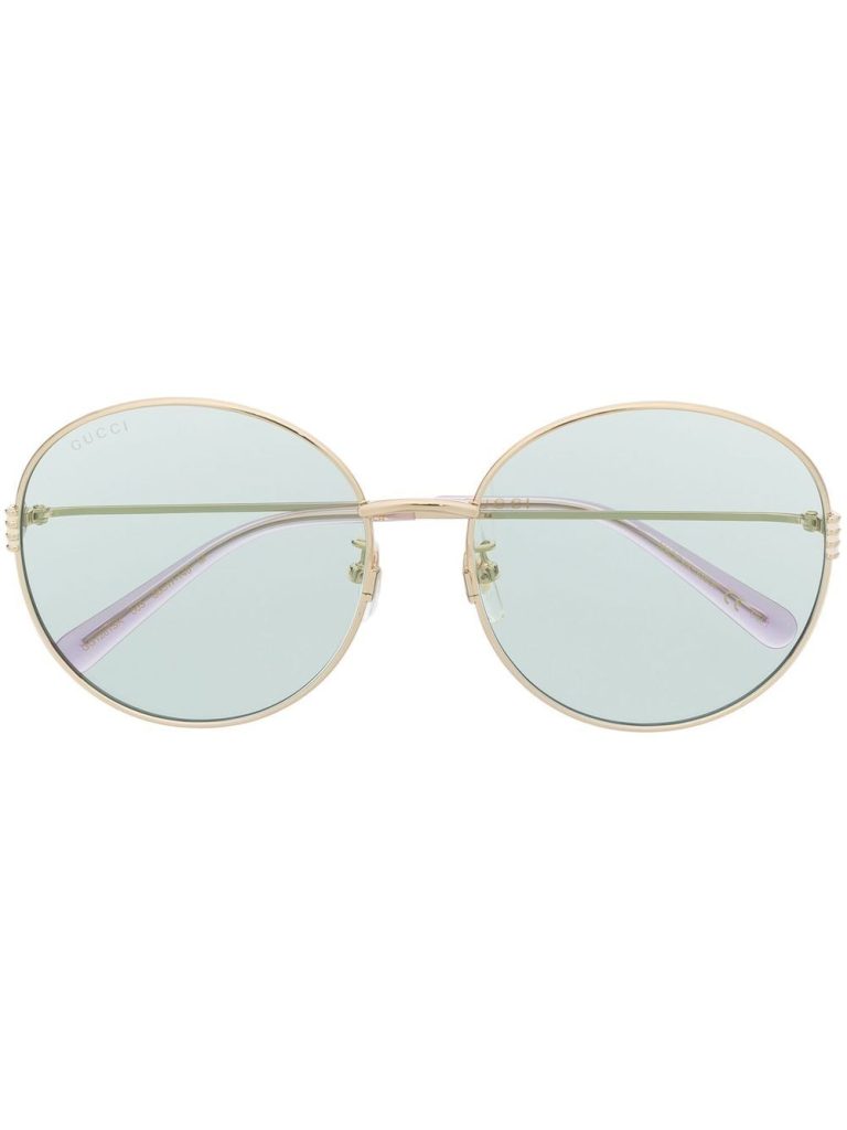 Gucci Eyewear polished round-frame sunglasses