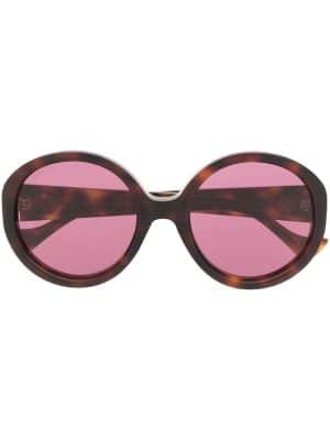 Gucci Eyewear side logo-plaque detail sunglasses