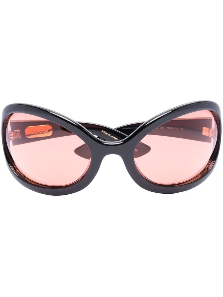 Gucci Eyewear tinted oversize-frame sunglasses