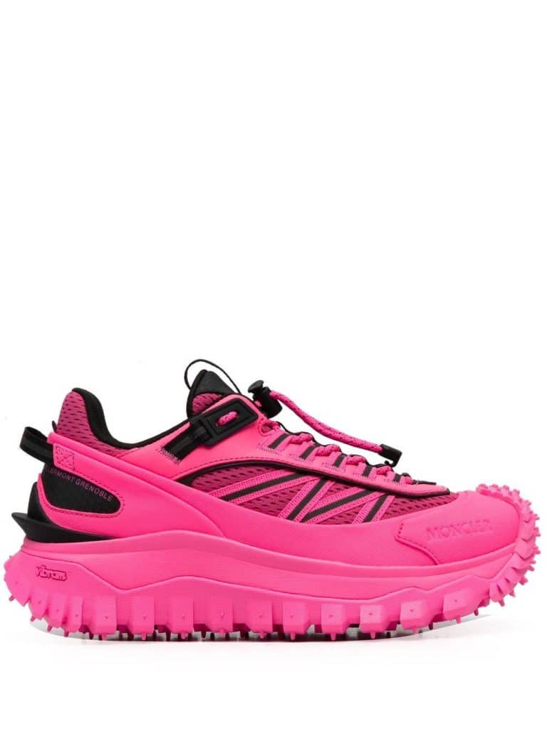Moncler Grenoble Pink Trailgrip GTX Sneakers