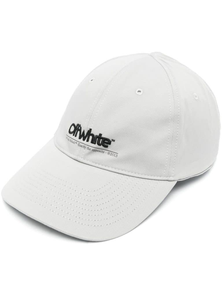 Off-White logo-embroidered baseball cap